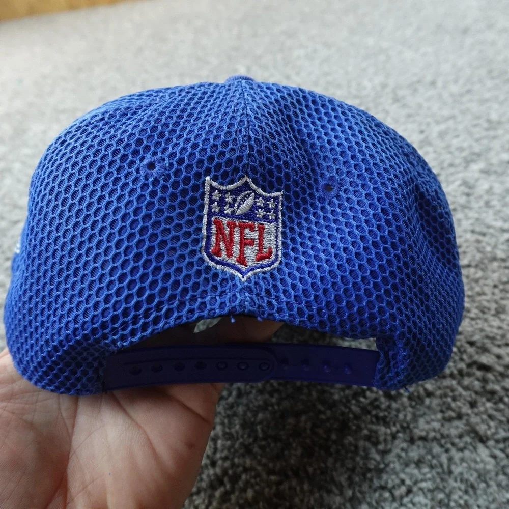 Buffalo Bills Hat Cap Mens One Size Snap‎ Back Blue NFL Football 9FIFTY New Era